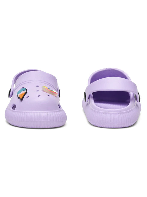 GC-9002K Purple Kid's Clogs